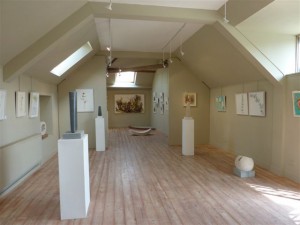 the summerleaze gallery exhibition space