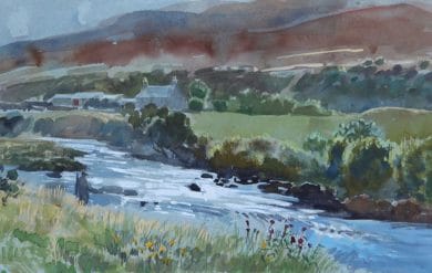 Garden, River Halladale w_c £600