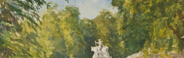 Albert Memorial w_c 29x40cm £600