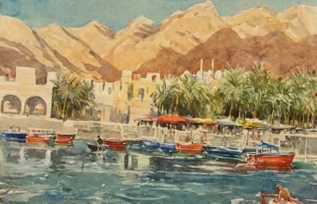 Aqaba waterfront 11”x15” £700