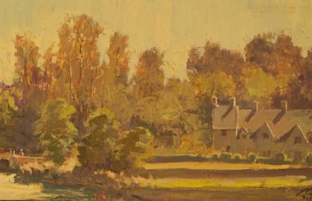 Bibury oil 20x40cm£600