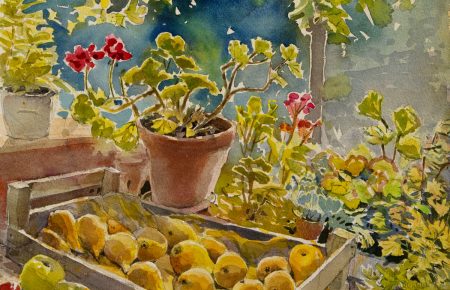 Geranium w_c 29x40cm £700