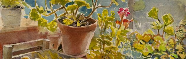 Geranium w_c 29x40cm £700