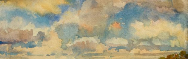 Near Win Green w_c 40x58cm £650