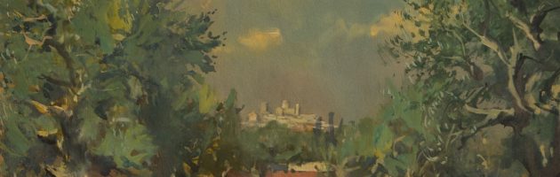 Old Puglia Olive w_c 27x38cm £400