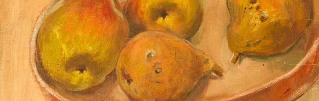 Pears oil 23x36cm £500