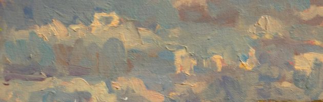 Polzeath oil 24x24cm £320