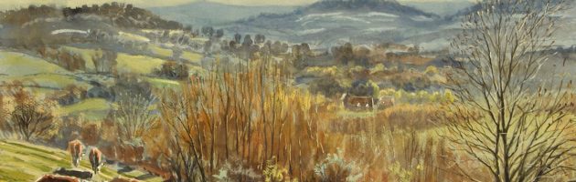 Summerleaze Down w_c 35x54cm £900