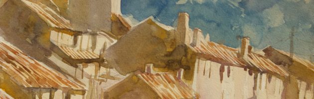 Tuscan Village w_c 29x38cm £500