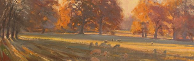 Autumn Park oil 60x90cm £3000