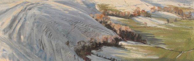 Snow Cranborne chase oil 60x90cm £3000