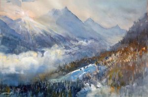 Dawn Grimentz w_c 35x54cm £700