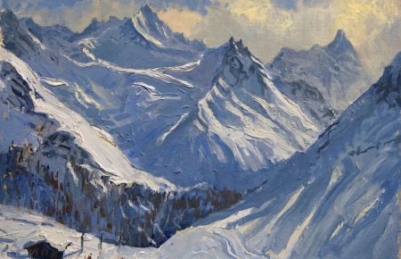 weisshorn-and-Cervin-oil-28x40cm-£900
