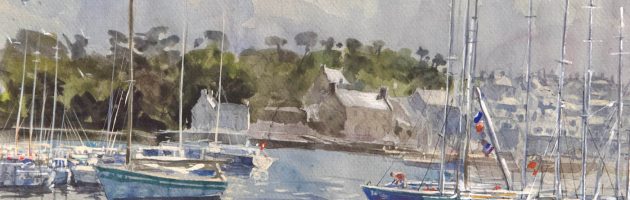 Quimper harbour